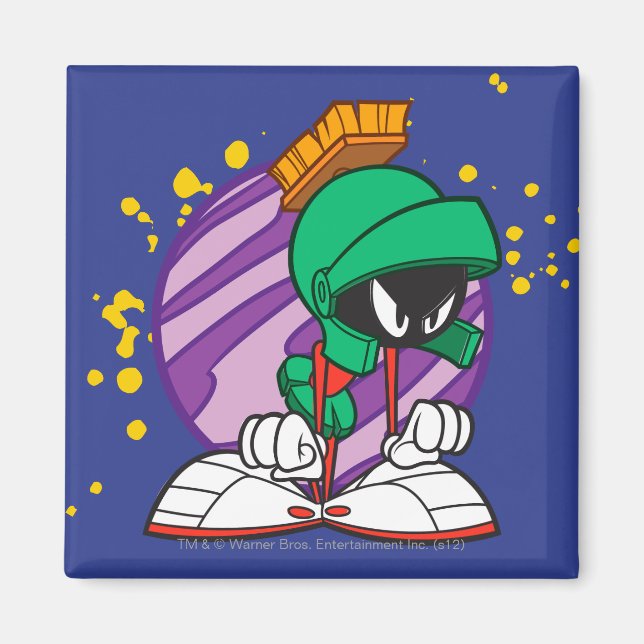 Íman Marvin irritado (Frente)