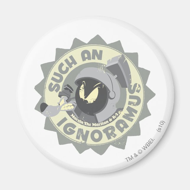 Íman MARVIN, O MARTIAN™ TÃO Ignoramus (Frente)