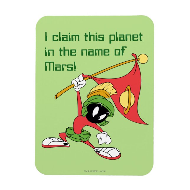 Íman MARVIN, O Planeta de Solicitação MARTIAN™ (Vertical)