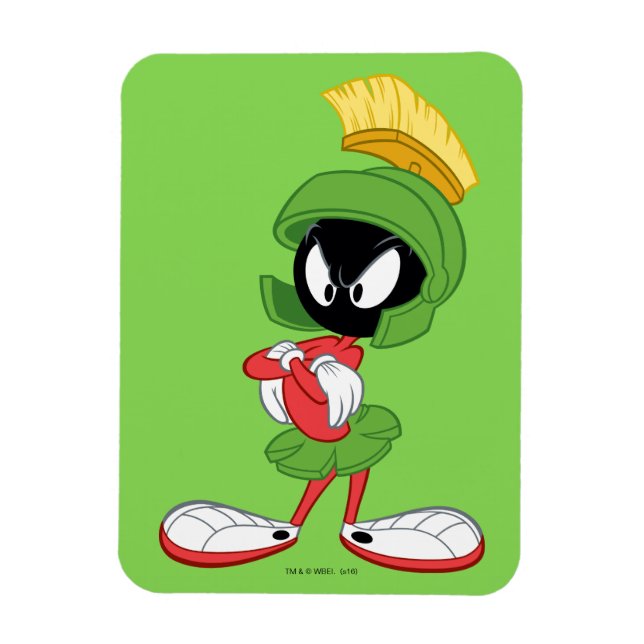 Íman MARVIN THE MARTIAN™ | Armas cruzadas (Vertical)