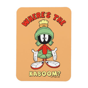 Íman MARVIN THE MARTIAN™ Onde está o Kaboom?
