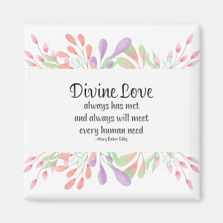 Íman Mary Baker Eddy Divine Love Cotação Inspiradora