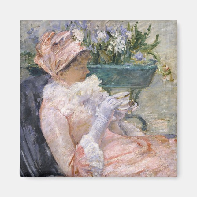 Íman Mary Cassatt - A Xícara de Chá (Frente)