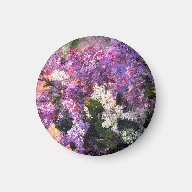 Íman Mary Cassatt Lilacs Magnet (Frente)