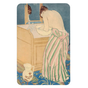Íman Mary Cassatt - Mulher Banhando-se