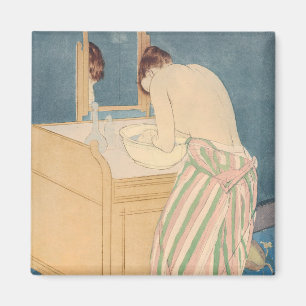Íman Mary Cassatt - Mulher Banhando-se