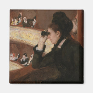 Íman Mary Cassatt - No camarote