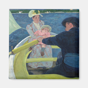 Íman Mary Cassatt - O Passeio de Barco
