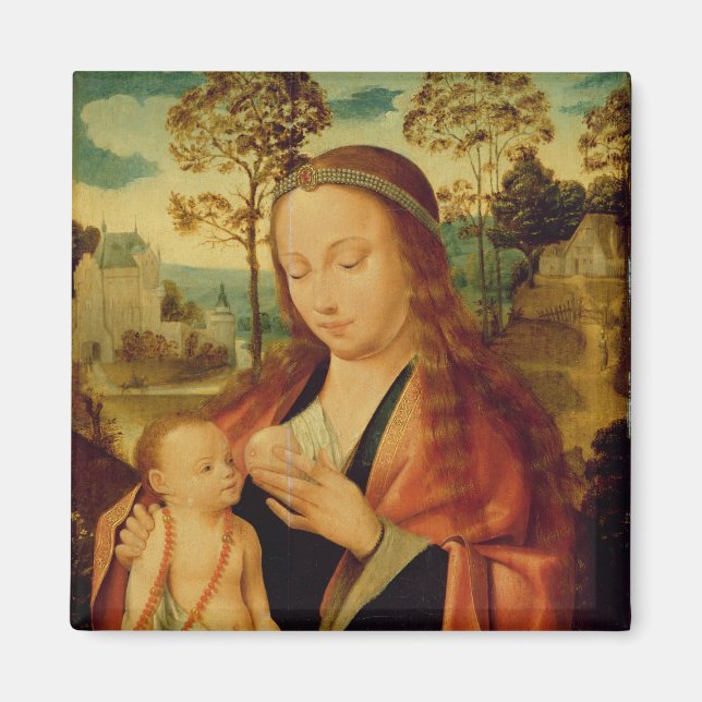 Íman Mary com a Criança Cristo, início do século XVI (Frente)