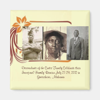 Íman Mary Croom Curtis & Seus Filhos Benjamin & Joseph