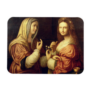 Íman Mary e Martha (petróleo no painel)