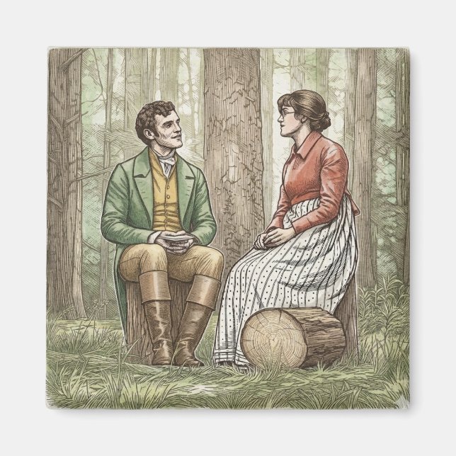 Íman Mary e Tom em "A Outra Irmã Bennet" (Frente)