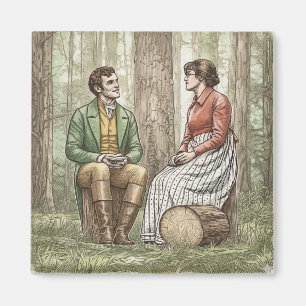 Íman Mary e Tom em "A Outra Irmã Bennet"