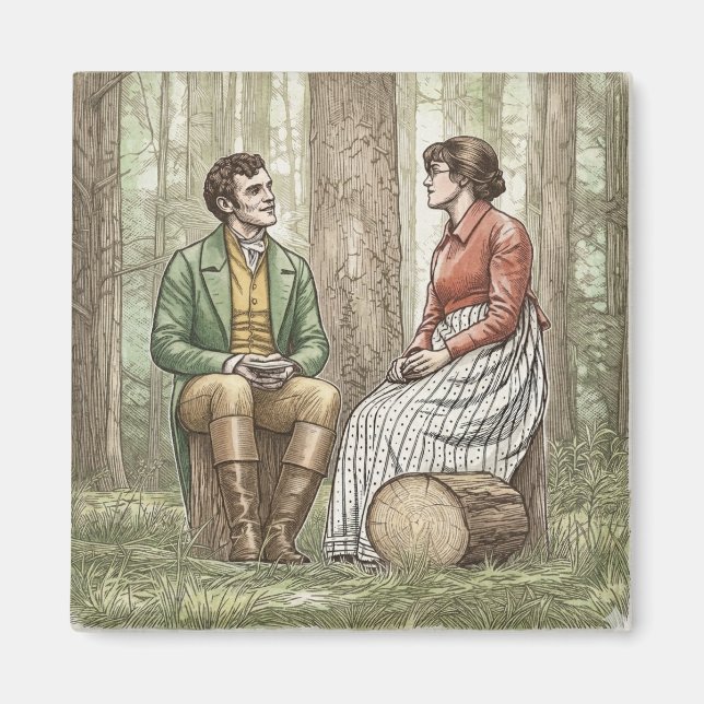 Íman Mary e Tom em "A Outra Irmã Bennet" (Frente)