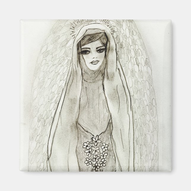 Íman Mary In The Grotto (Frente)