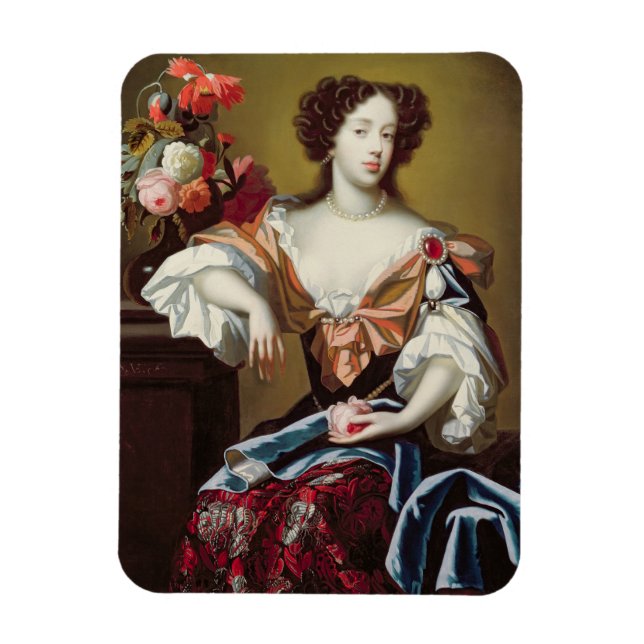 Íman Mary of Modena (1658-1718), c.1680 (óleo na canvas (Vertical)