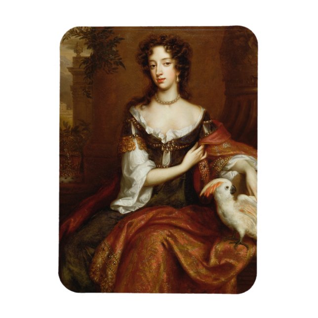 Íman Mary of Modena (1658-1718), c.1685 (óleo na canvas (Vertical)