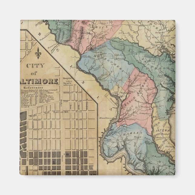 Íman Maryland 8 (Frente)