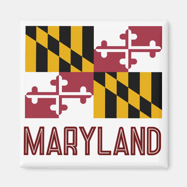 Íman Maryland Flag (Frente)