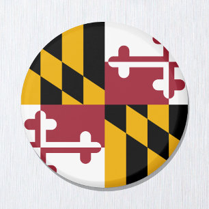 Íman Maryland flag & Maryland, feriados/esportes nos EU