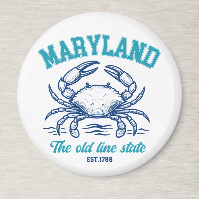 Íman Maryland Old Line State - Maryland Pride (Criador carregado)