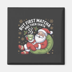 Íman Mas primeiro Matcha e depois Papais noeis amantes