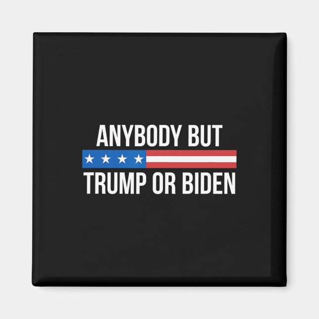 Íman Mas Trump Ou Biden - (Frente)
