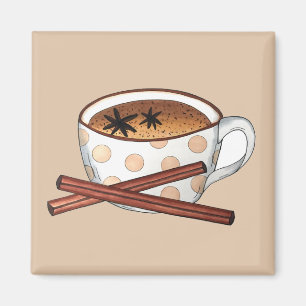 Íman Masala Chai Teacup Indiano Esparso Chá Preto Cuppa