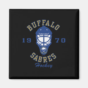 Íman Máscara de Hockey Buffalo Sabres Cinza Licenciada 