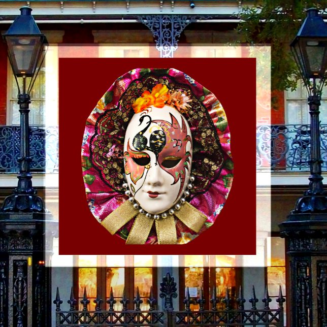 Íman Máscara de Mascarada, Mardi Gras (Criador carregado)