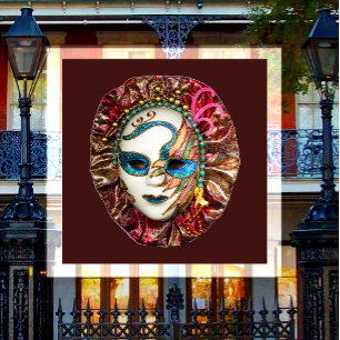 Íman Máscara de Mascarada, Mardi Gras, Carnaval