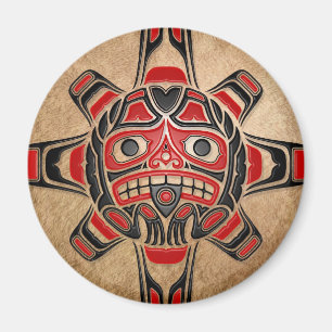 Íman Máscara de Sun do Haida