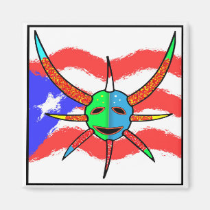 Íman máscara de vejigante