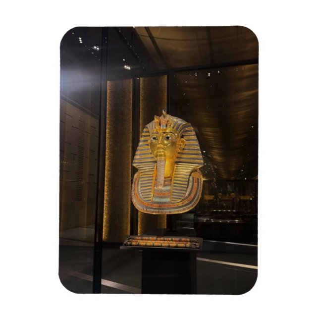 Íman Máscara dourada de Tutancâmen museu egípcio, Artef (Vertical)