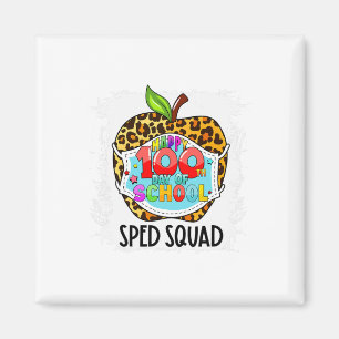Íman Máscara Facial Dia 100 Feliz Equipe Ed Sped Escola