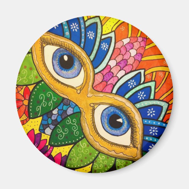 Íman Máscara veneziano (Frente)