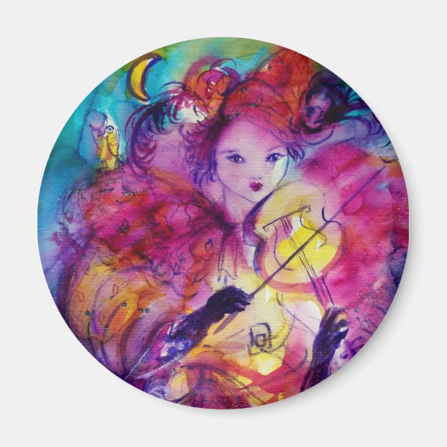 Íman MASCARADA NOITE / Carnaval veneziano (Frente)