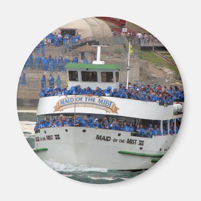 Íman Mascarado do Barco Mist - Cataratas Niágara (Frente)