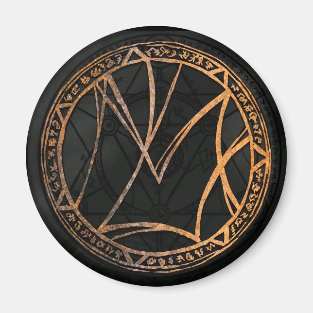 Íman Máscaras do logotipo abaixo (Frente)