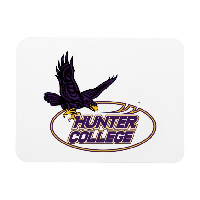Íman Mascote do Hunter College Hawks (Horizontal)