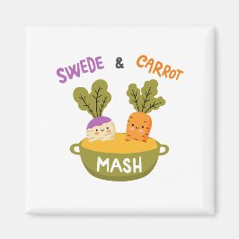 Íman Mash sueco e carrot