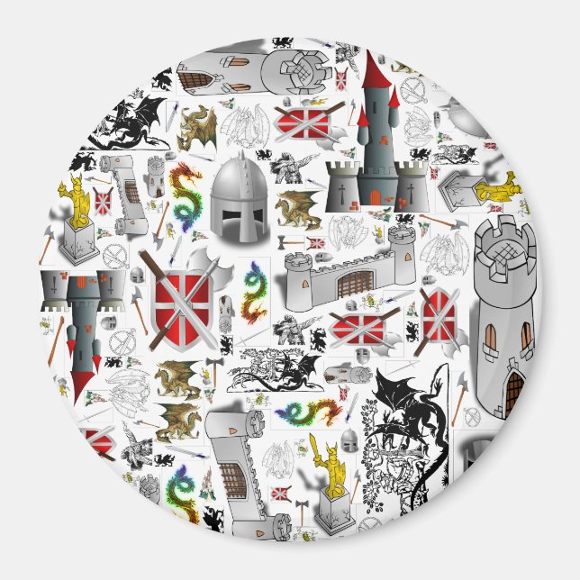 Íman Mash-up medieval (Frente)