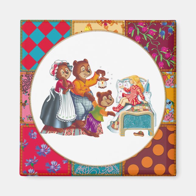 Íman Masha e 3 ursos (Frente)