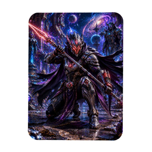 Íman Masked Cosmic Pirate — Mysterious Energy Warrior (Vertical)