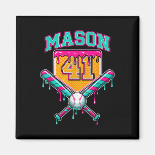 Íman Mason 41 Meme Sorvete Drip Bysebyll Aniversário Co