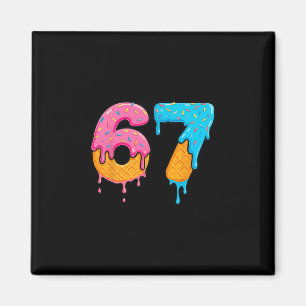 Íman Mason 67 Sorvete Drip Meme Six Seven