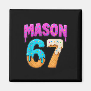 Íman Mason 67 Sorvete Gotejamento Meme Divertido Seis S