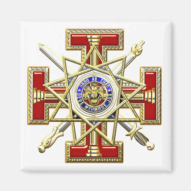 Íman Mason de 33 graus (Frente)