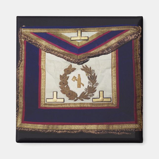 Íman Masonic Regalia, da Ordem de Turim (Frente)
