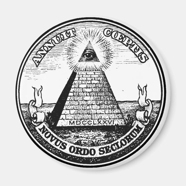 Íman masônico (Frente)